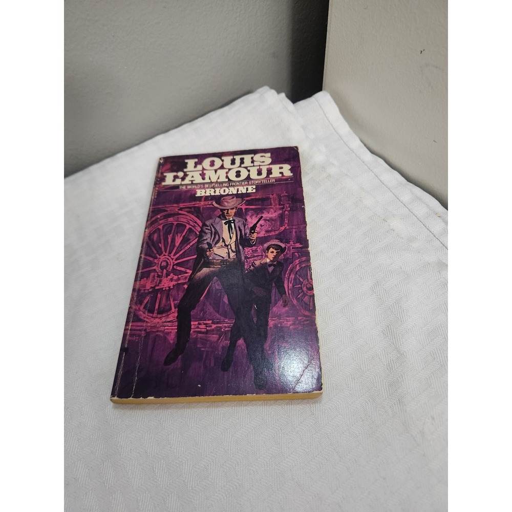 Brionne by Louis L'Amour Vintage Western Paperback Bantam Book Frontier Fiction